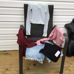 Wild Fable 5 PcLot 4 XS Tops 1 Size O Jean Shorts